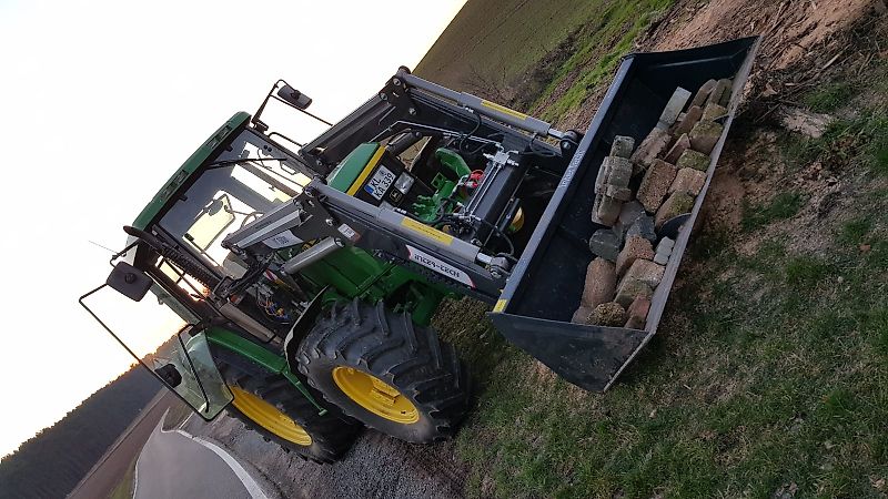 Inter Tech Frontlader fur John Deere 6400 / Lieferung bei uns FREI / TOP