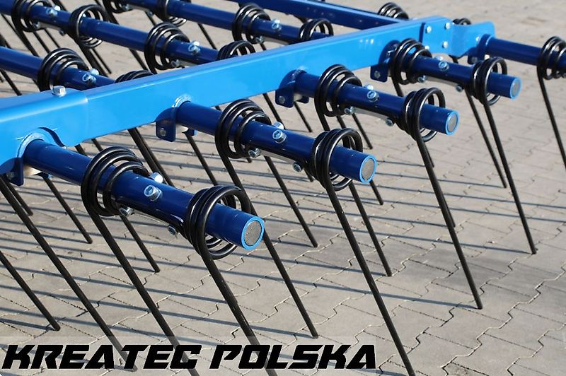 Rolmako Mulch Striegel Spring Expert / Mulchegge / Mulchstriegel 6,0m, 7,5m und 9,0m