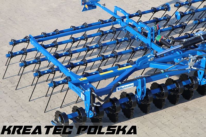 Rolmako Mulch Striegel Spring Expert / Mulchegge / Mulchstriegel 6,0m, 7,5m und 9,0m