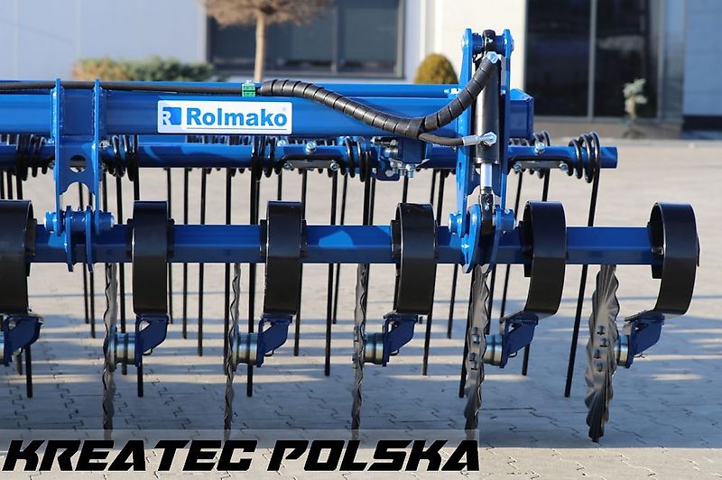 Rolmako Mulch Striegel Spring Expert / Mulchegge / Mulchstriegel 6,0m, 7,5m und 9,0m