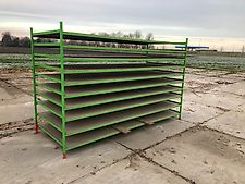 Rek voor kluitplantjes 3.00 x 1.20 meter