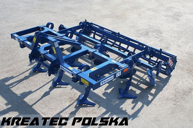 Rolmako U 453 Grubber / Schälgrubbermit Spiralfederzinken Breiten von 2,1 m bis 3,9 m