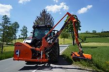 TIFERMEC GEO VISION 650P inkl. Mulchkopf T-130P Auslegemulcher /Böschungsmulcher für Traktor
