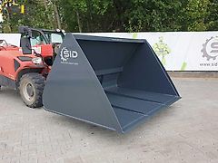 SID Volumenschaufel für Radlader JCB Merlo Manitou 1 m3 / Volum bucket 1 m3