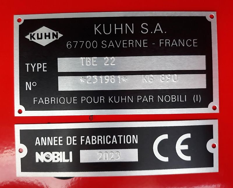 Kuhn TBE 22