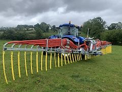 Mastek Gülleverschlauchung komplette Anlage